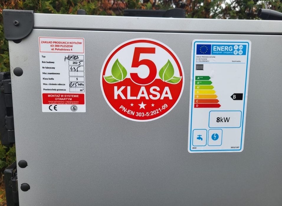 Piec 8kW Drewno Węgiel