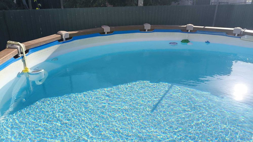 bomba piscina Intex - 10.000 l/h + escada + Skimmer