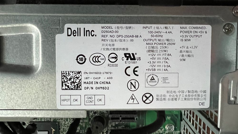 komputer Dell Optiplex Intel Core i3-2120 z dyskami