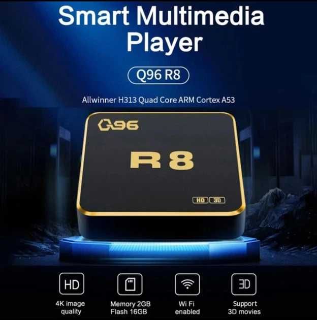 Знижка! Смарт приставка Q96 R8 8/64 GB