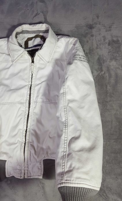 Kurtka jeansowa katana z bawełny vintage