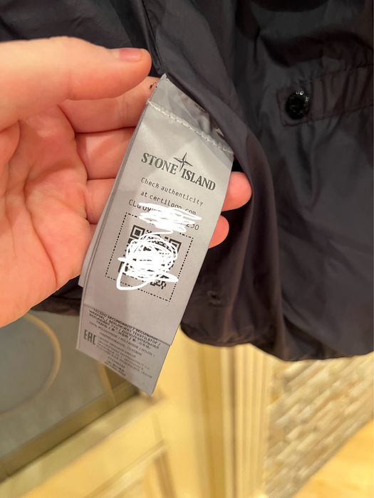 Stone Island Garment Dyed Crinckle Reps NY Down куртка пуховик