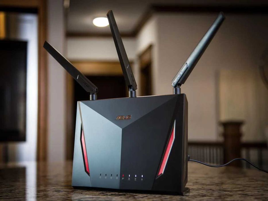 Router Gaming ASUS RT-AC86U AC2900 Dual-Band Gigabit - Impecável