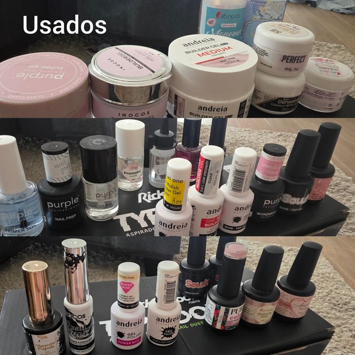 Material unhas gel/manicure