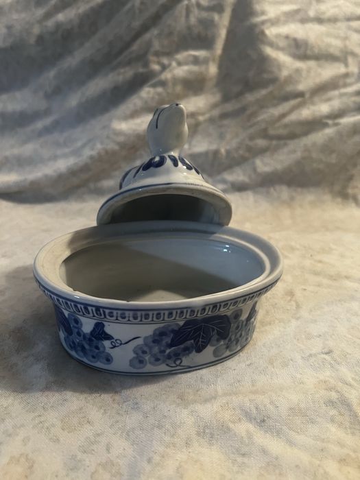 Kaczka maselniczka ceramiczna