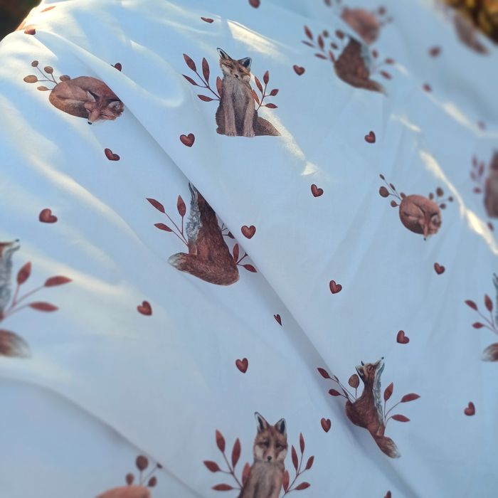 Pościel bawełniana premium z jonami srebra oraz wypełnieniem 75x100