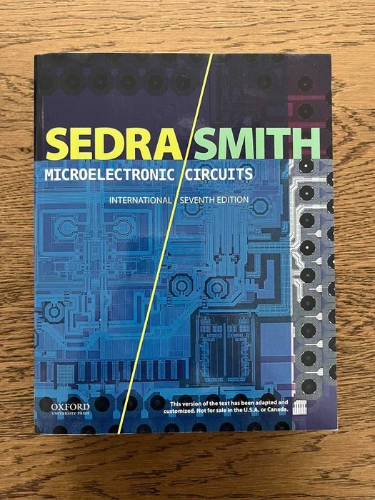Microelectronic Circuits – Sedra/Smith | 7.ª Edição Internacional | Como Novo