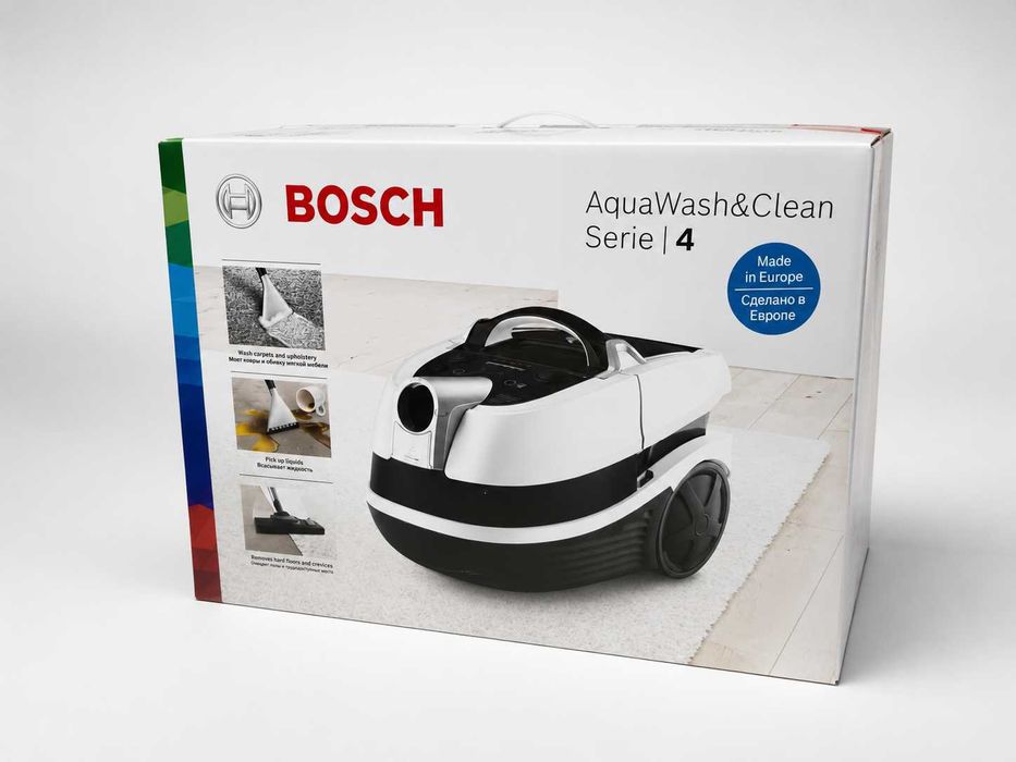 Odkurzacz wielofunkcyjny marki BOSCH model AQUA WASH&CLEAN SERIE 4