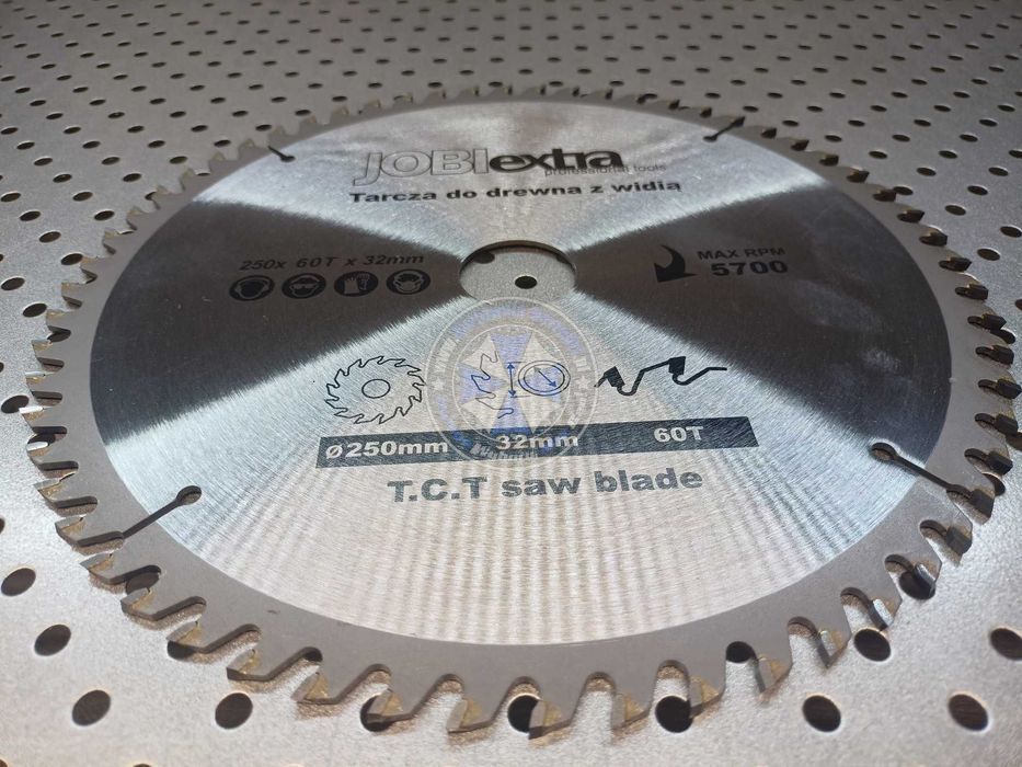 Tarcza do drewna z widią 250mm 60T tarcza do drewna 250mm 60 zębów