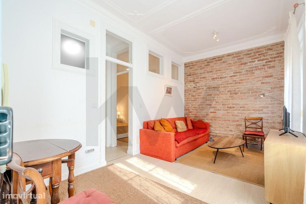 Apartamento T1 mobilado e equipado em Belém – Charme e conforto junto