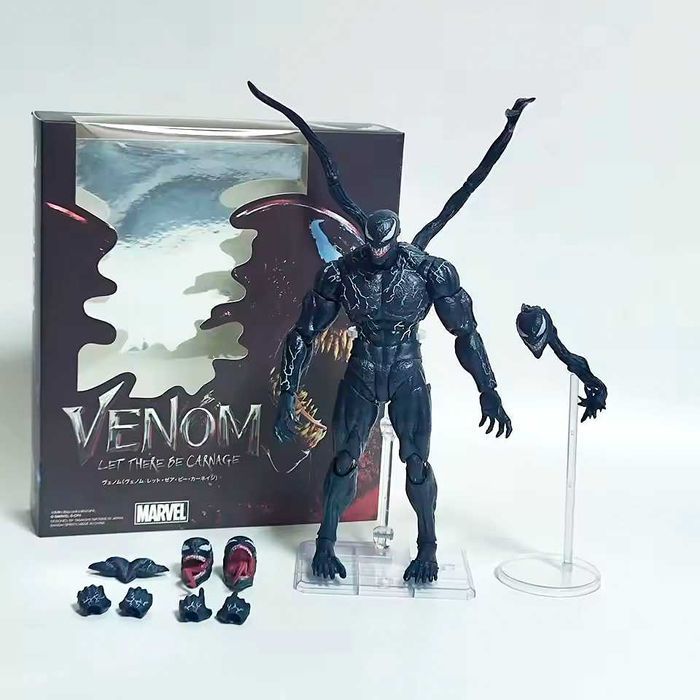Venom SHF Marvel 19 см фигурка игрушка робот DC Hasbro супергерой