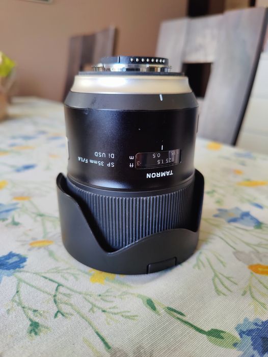 Sprzedam obiektyw Tamron 35 mm 1.4 f mocowanie Nikon F