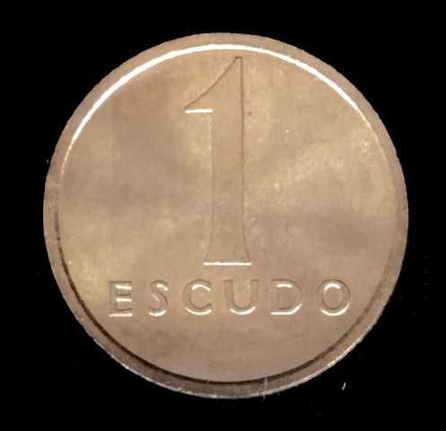Série completa de 6 moedas de 1$00 - Portugal 1981 a 1986