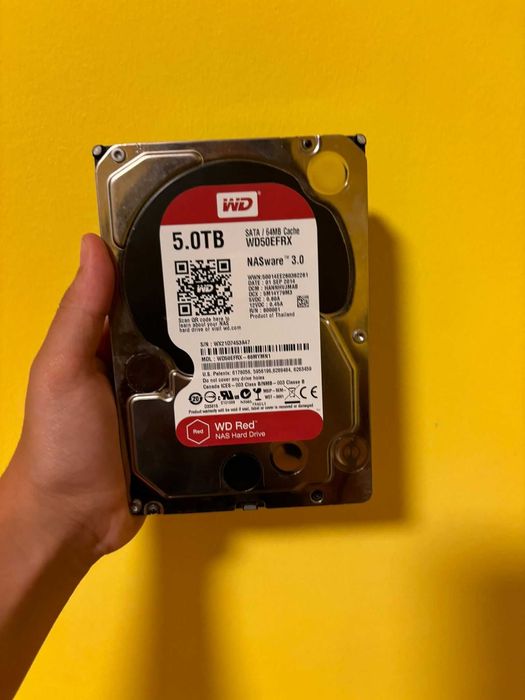 Disco Interno Western Digital 5TB (WD50EFRX-68MYMN1)64550722692226120