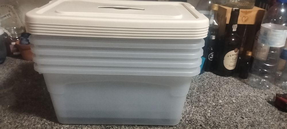 5 caixas de arrumação
