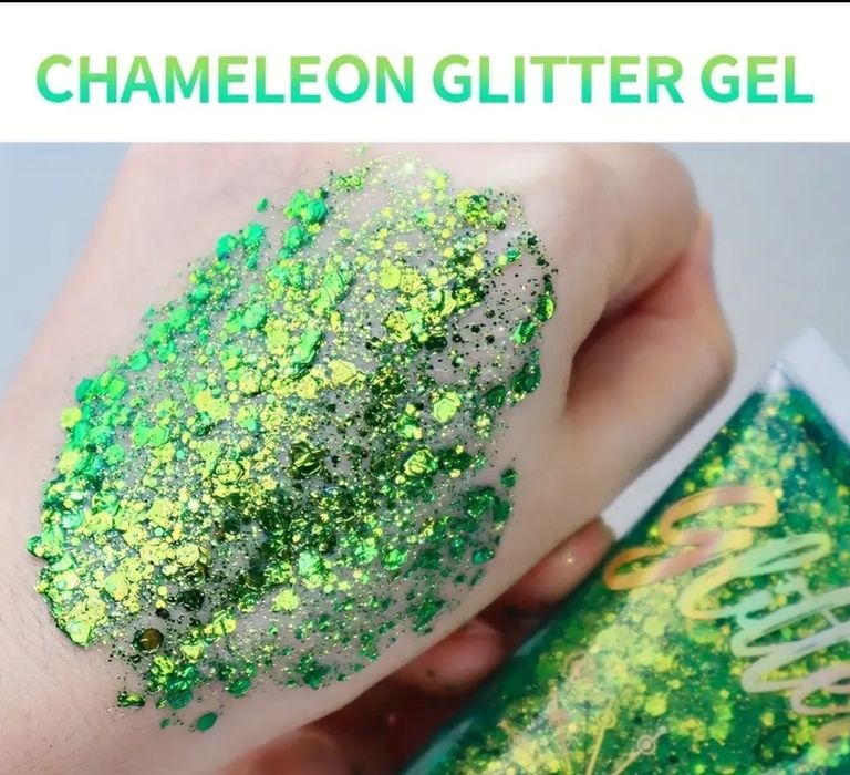 Гель з блискітками