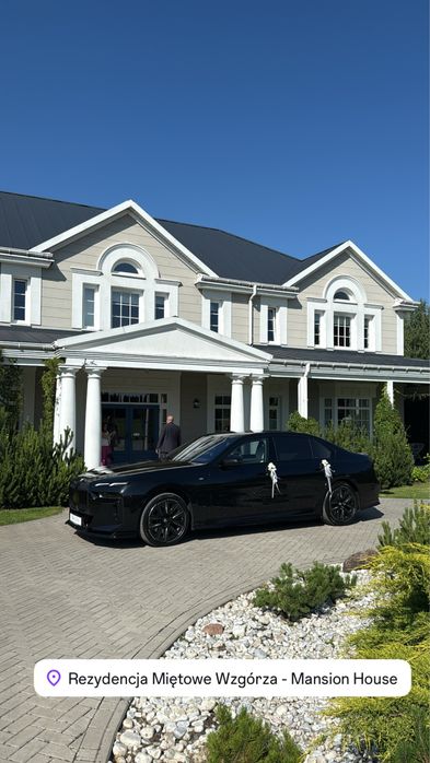 Wynajem auto do ślubu / wesele BMW 7 G70