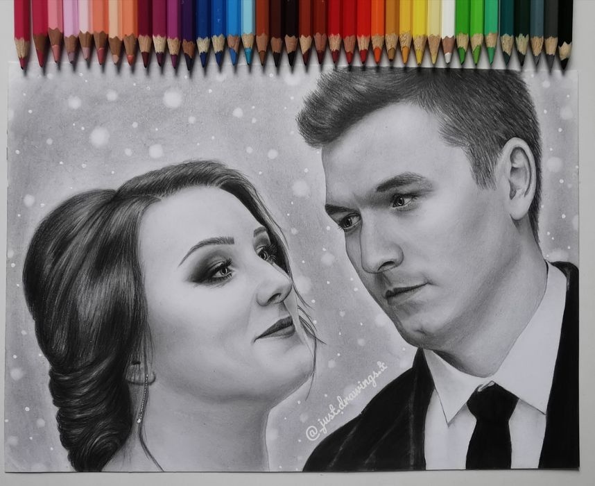 Portret w ołówku na zamówienie