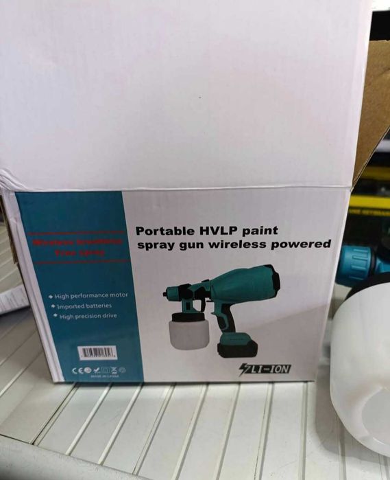 Pistola de pintura wireless 48Volt  800ML  Nova