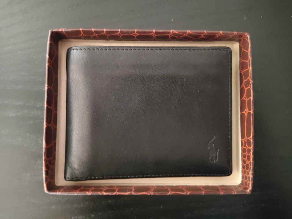 Carteira Ralph Lauren Original Preta