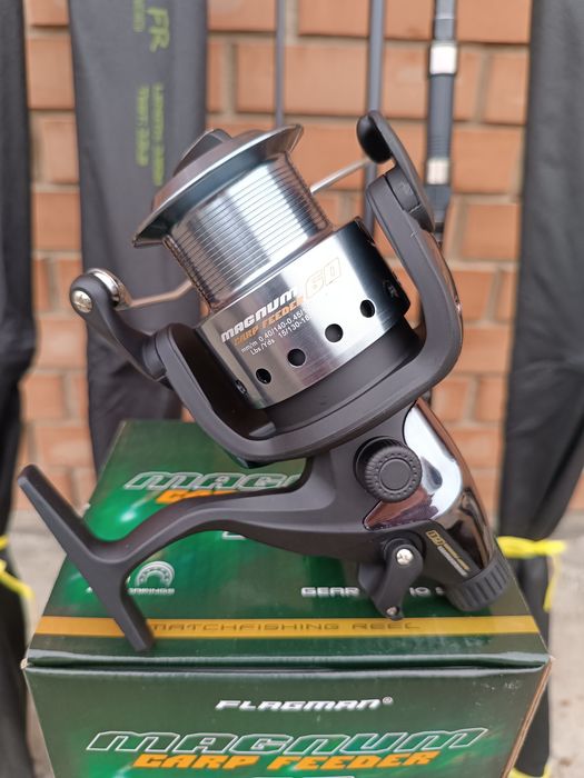 Топ Продажу.Карповик Dynamic Carp 3.60 м 3.5lb.+катушка Flagman 60