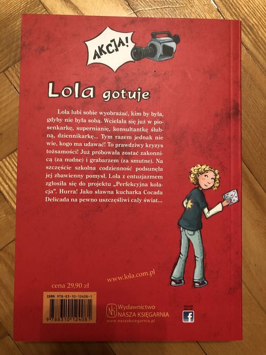 „Lola gotuje” Isabel Abedi - książka dla dziewczynki