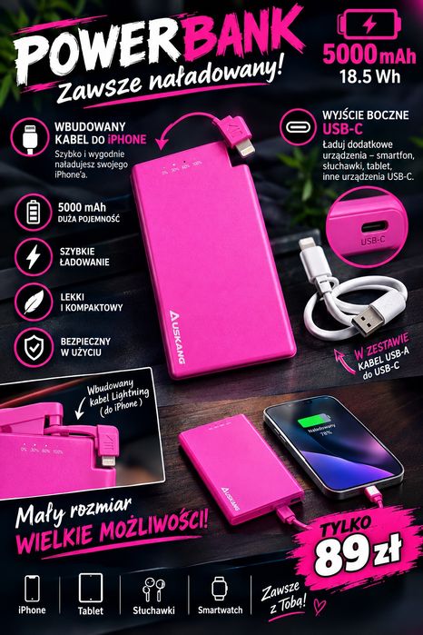 Power Bank 5000 mAh