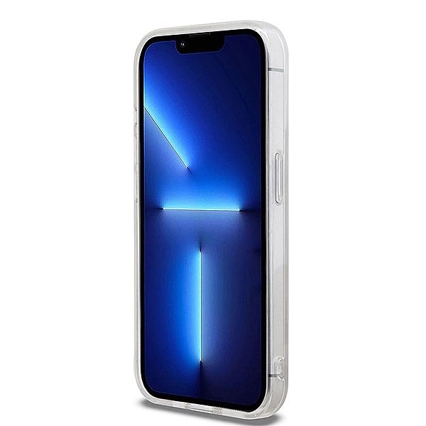 Etui DKNY IML Checkered Mono Pattern & Printed Stripes MagSafe na iPho