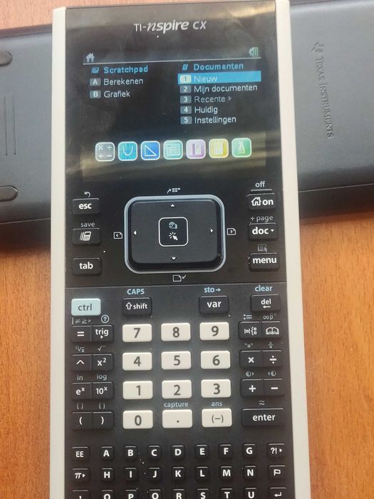 calculadora texas t1 - nspire cx