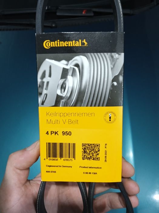 Приводной новый ремень Continental 4 PK 950