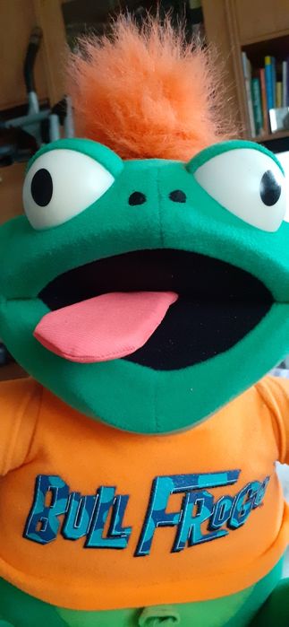 Interaktywna żaba Bull frog.