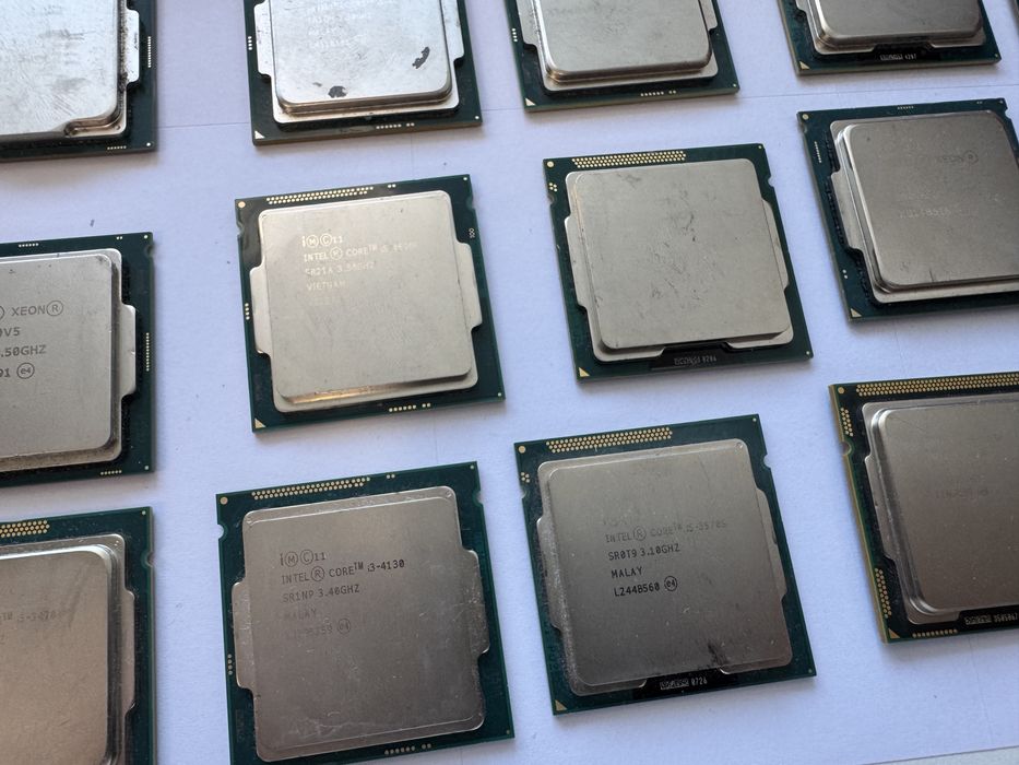 Процесори intel + xeon ( 36шт лот )
