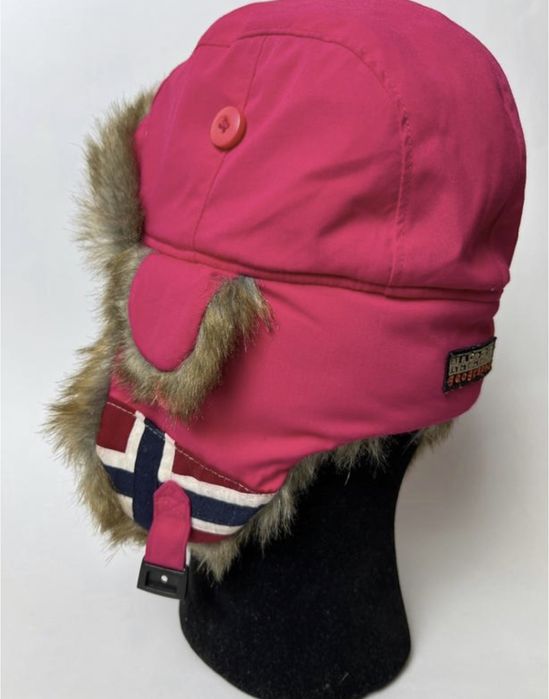 Зимова шапка вушанка Napapijri оригінал жіноча