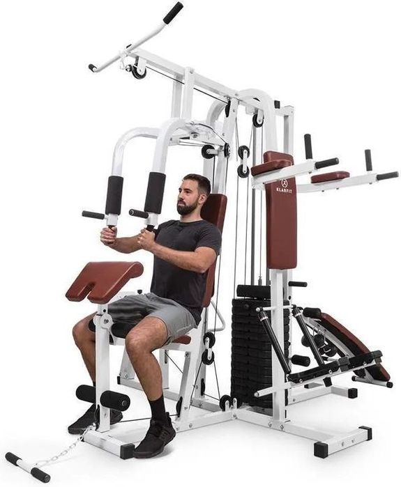 Profesjonalny Atlas Klarfit 9000 Stos 100KG jak NOWY