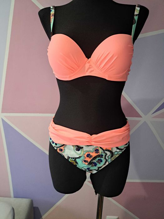 Bikini, seksowny kostium kąpielowy, dwuczęściowy strój kąpielowy M