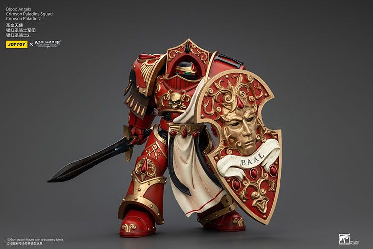 Фігурка warhammer40k JoyToy Blood Angels Crimson Paladin 2 1/18