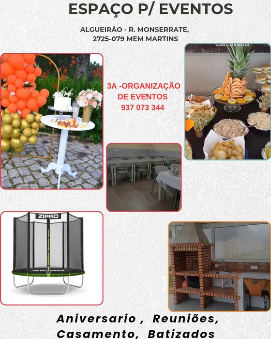 Espaço para EVENTOS com Churrasqueira