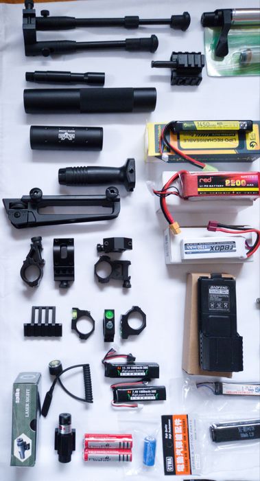 Vários para airsoft Novo (preço por item)