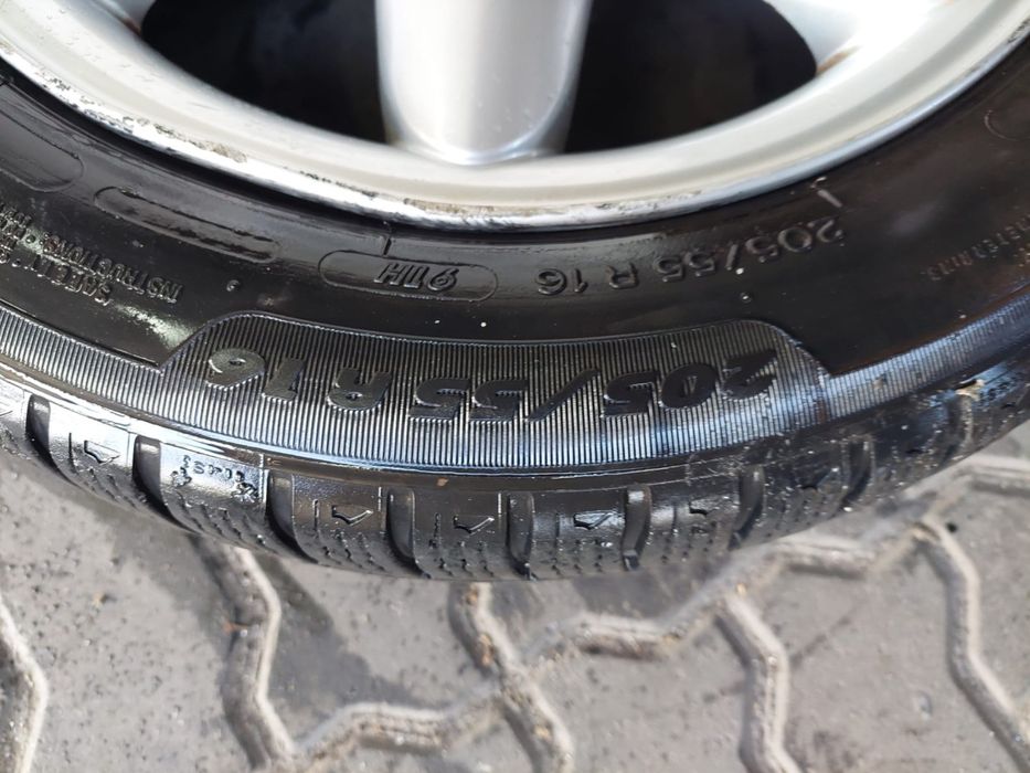 Jantes Mercedes R16 Com Pneus 205/55 Furação 5X112