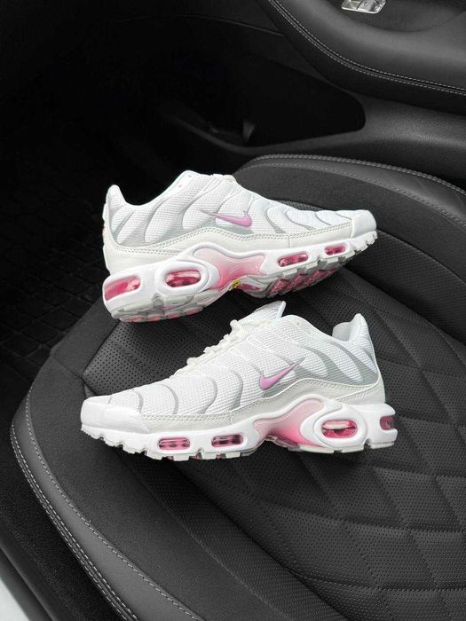 ‼️Кросівки Nike Air Max TN Plus White Grey Pink