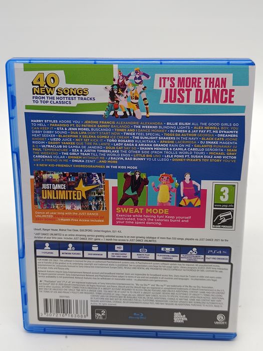 just dance 2021 playstation 4 (ps4) pudełkowa