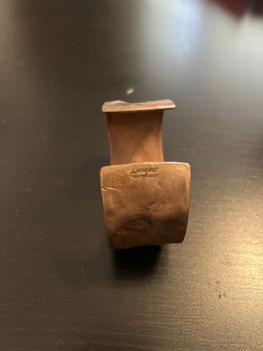 Bransoleta miedziana młotkowana