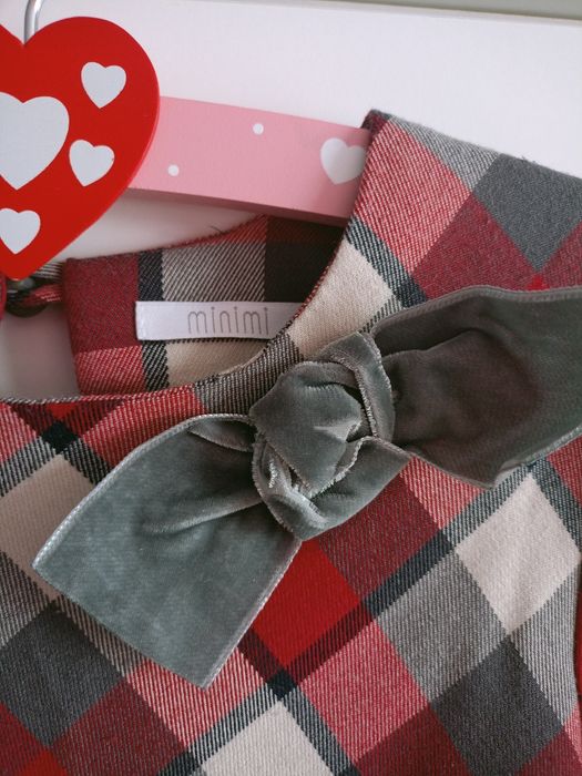 Sukienka w kratkę Minimi