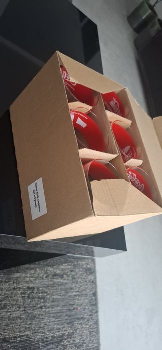 Zestaw szklanek  coca cola