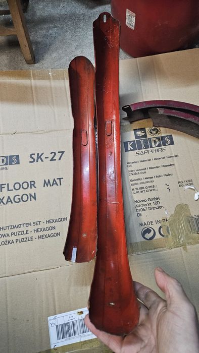 Stary zabytkowy błotnik zzr romet przedni tylny