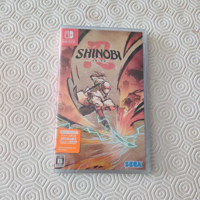 Novo e selado Shinobi art of vengeance Nintendo switch