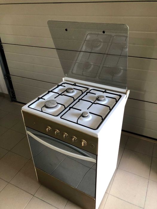 Fogão 4 queimadores e forno a gás