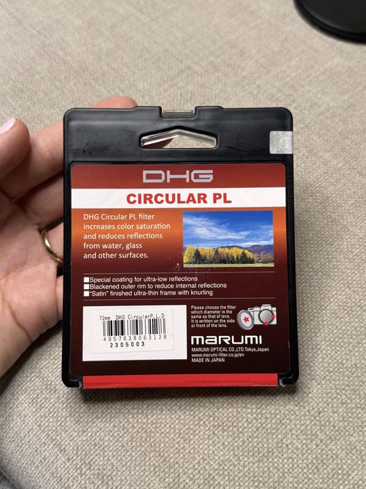 Marumi CPL DHG 72 mm