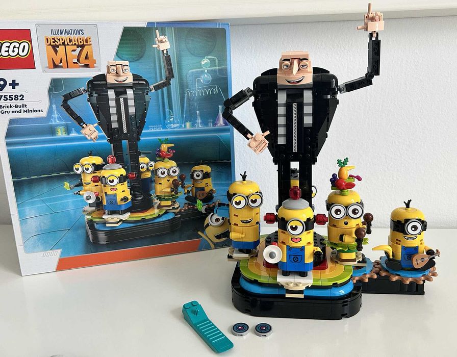 LEGO Despicable Me 4 Minionki Gru i minionki z klocków 75582