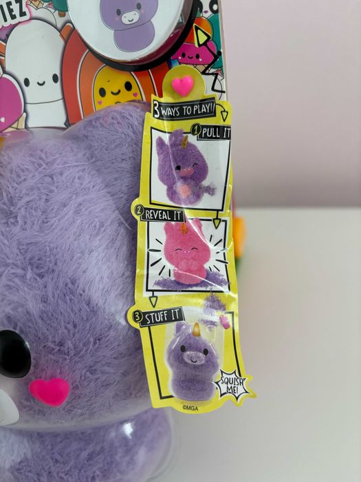 М'яка іграшка-антистрес Fluffie Stuffiez Єдиноріг/Оригінал/США